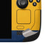 West Virginia University WV Yello split Steam Deck Handheld Gaming Computer OLED Skin