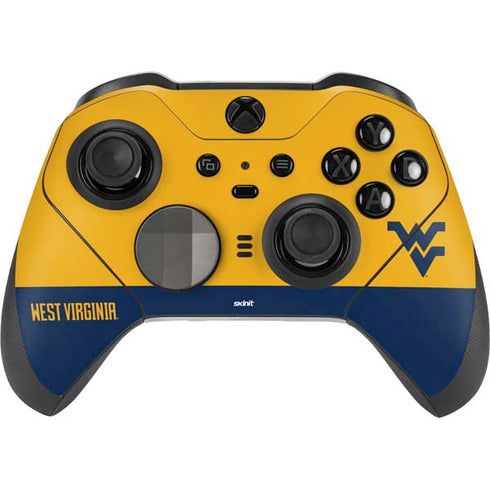 West Virginia University WV Yello split Xbox Elite Wireless Controller Series 2 Skin