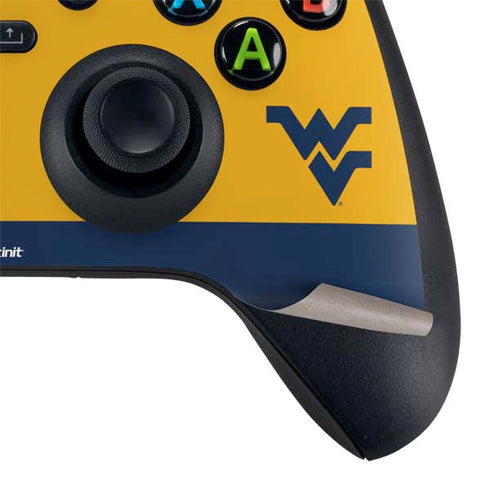 West Virginia University WV Yello split XBox Series X Digital Edition Bundle Skin