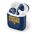 West Virginia University Yellow Apple AirPods Skin