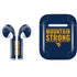 West Virginia University Yellow Apple AirPods Skin