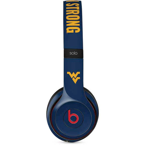 West Virginia University Yellow Beats Solo 2 Wireless Skin