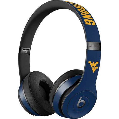 West Virginia University Yellow Beats Solo 3 Wireless Skin