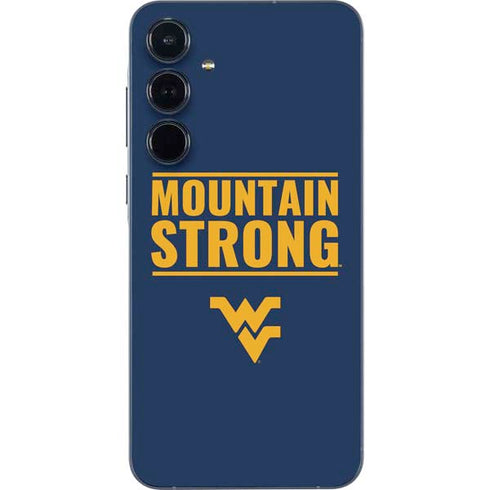 West Virginia University Yellow Galaxy A35 5G Skin