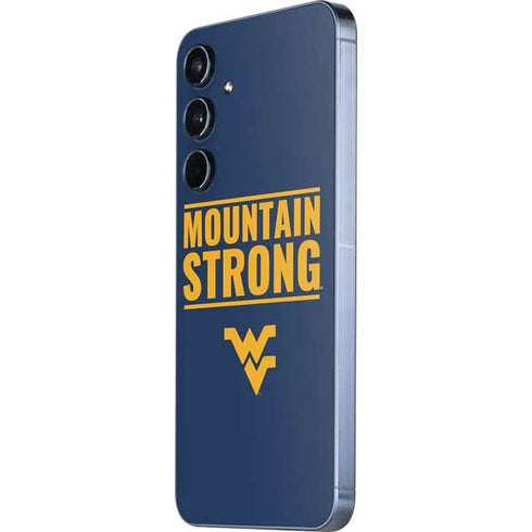 West Virginia University Yellow Galaxy A35 5G Skin