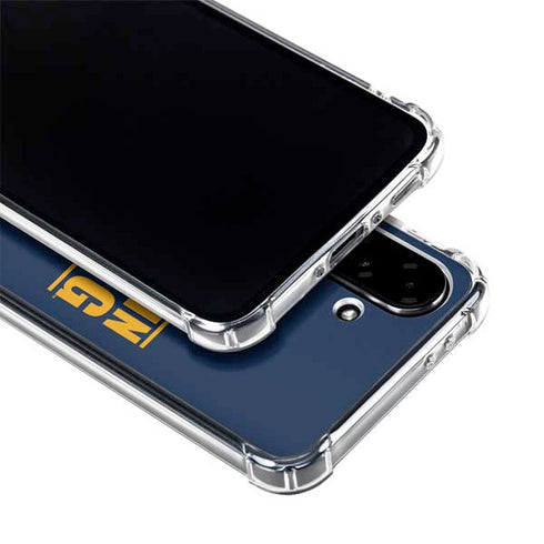 West Virginia University Yellow Galaxy A36 5G Clear Case
