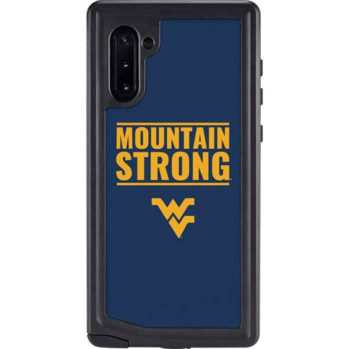 West Virginia University Yellow Galaxy Cases