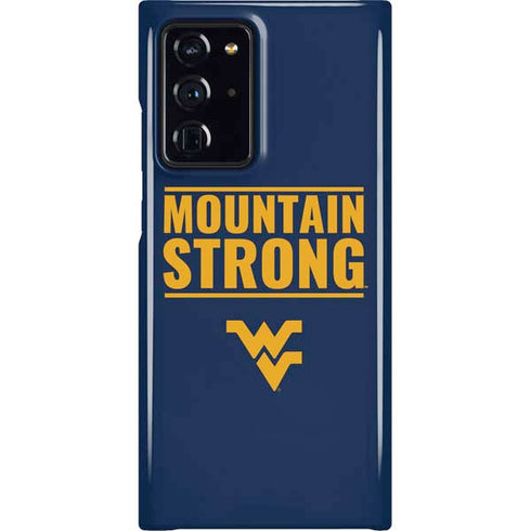 West Virginia University Yellow Galaxy Cases
