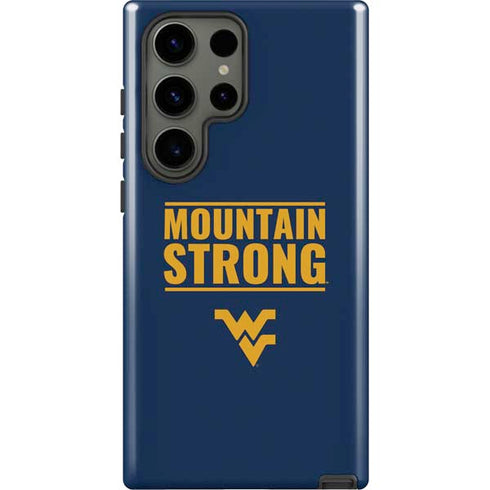 West Virginia University Yellow Galaxy S23 Ultra Pro Case