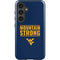 West Virginia University Yellow Galaxy S25 Impact Case