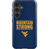 West Virginia University Yellow Galaxy S25 Impact Case