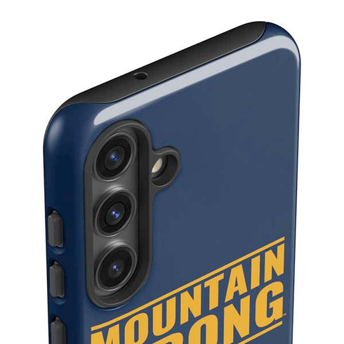 West Virginia University Yellow Galaxy S25 Impact Case