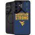 West Virginia University Yellow Galaxy S25 Kickstand Case