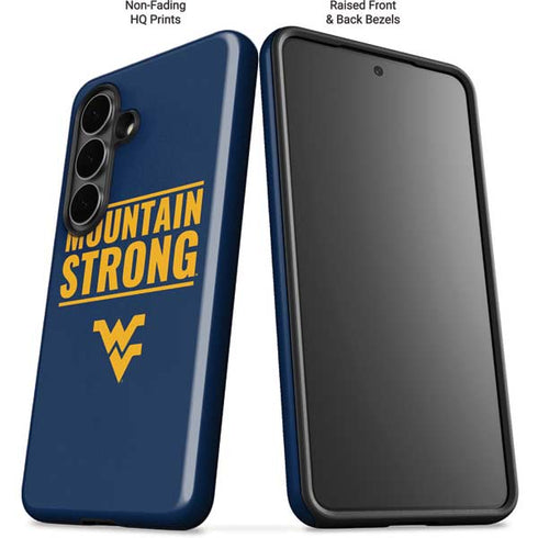 West Virginia University Yellow Galaxy S26 Impact Case