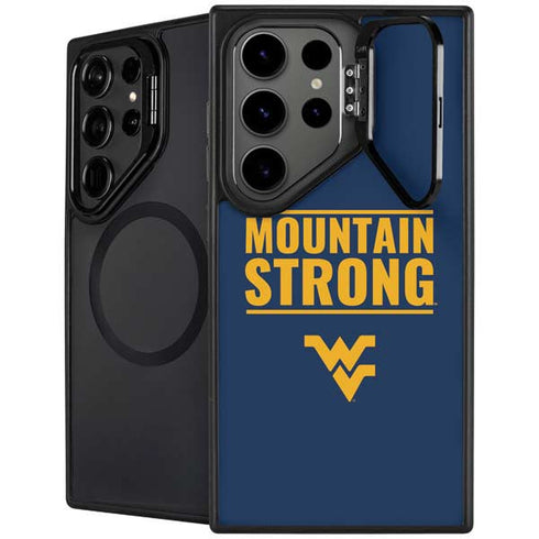 West Virginia University Yellow Galaxy S26 Ultra Kickstand Case