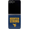 West Virginia University Yellow Galaxy Z Flip6 Skin