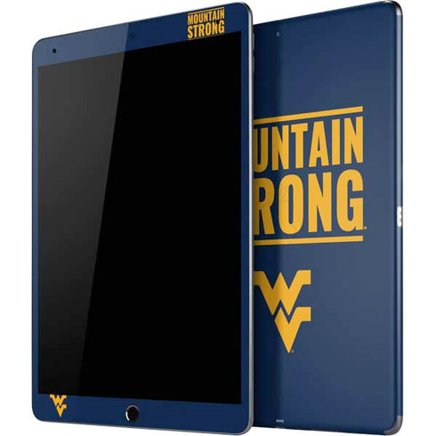 West Virginia University Yellow iPad Skins