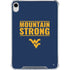 West Virginia University Yellow iPad 11th Gen (2025) Clear Case