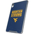 West Virginia University Yellow iPad 11th Gen (2025) Clear Case