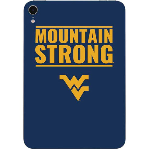 West Virginia University Yellow Apple iPad Mini Skin