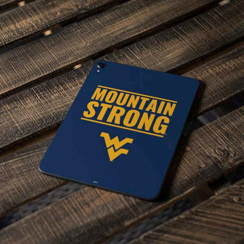 West Virginia University Yellow Apple iPad Pro Skin