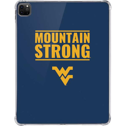 West Virginia University Yellow iPad Pro 11in (2024) Clear Case