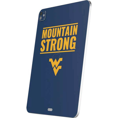 West Virginia University Yellow iPad Pro 13in M4 (2024) Skin