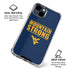 West Virginia University Yellow iPhone 15 Clear Case