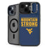 West Virginia University Yellow iPhone 15 Plus Kickstand Case