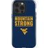 West Virginia University Yellow iPhone 15 Pro Impact Case