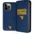 West Virginia University Yellow iPhone 15 Pro Max Folio Case