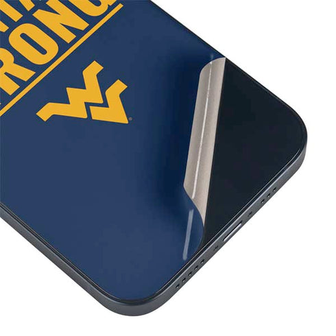 West Virginia University Yellow iPhone 15 Skin