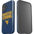 West Virginia University Yellow iPhone 16 Impact Case