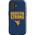 West Virginia University Yellow iPhone 16 Plus Magsafe Impact Case