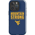 West Virginia University Yellow iPhone 16 Pro Impact Case