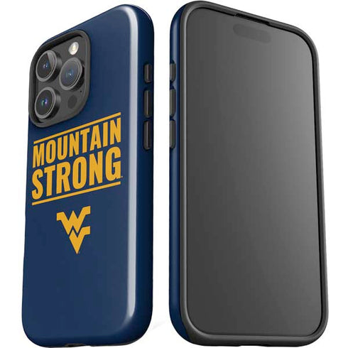 West Virginia University Yellow iPhone 16 Pro Impact Case