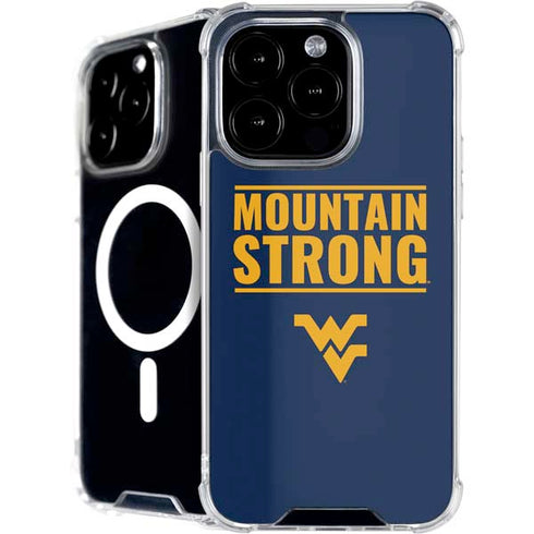 West Virginia University Yellow iPhone 16 Pro MagSafe Case