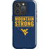 West Virginia University Yellow iPhone 16 Pro Magsafe Impact Case