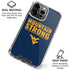 West Virginia University Yellow iPhone 16 Pro Max Clear Case