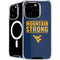 West Virginia University Yellow iPhone 16 Pro Max MagSafe Case
