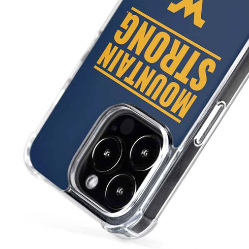 West Virginia University Yellow iPhone 16 Pro Max MagSafe Case
