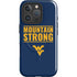 West Virginia University Yellow iPhone 16 Pro Max Magsafe Impact Case
