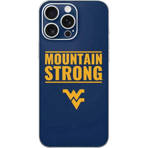 West Virginia University Yellow iPhone 16 Pro Max Skin