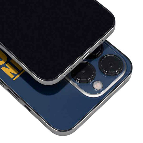 West Virginia University Yellow iPhone 16 Pro Max Skin