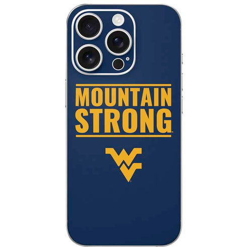 West Virginia University Yellow iPhone 16 Pro Skin
