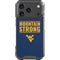 West Virginia University Yellow iPhone 18 Pro Clear Case