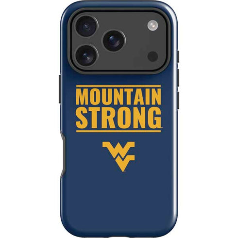 West Virginia University Yellow iPhone 18 Pro Impact Case