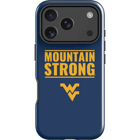 West Virginia University Yellow iPhone 18 Pro Max Impact Case