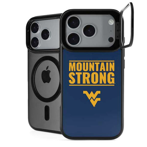 West Virginia University Yellow iPhone 18 Pro Max Kickstand Case