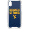 West Virginia University Yellow iPhone XS Clear Case